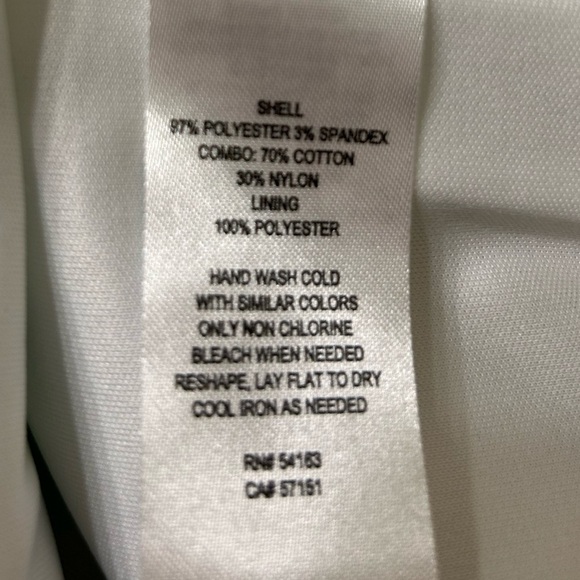 J Howard Green and White Sleeveless Mini Dress - Picture 5 of 5